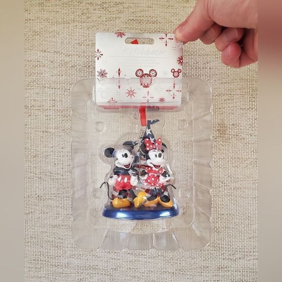 Disney Parks Mickey And Minnie Mouse  Castle Americana Ornament - Picture 2 of 10